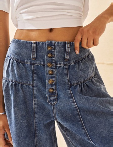 Jeans Shein, albastru