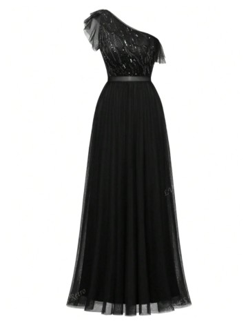 Rochie de ocazie Shein, negru