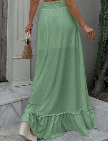 Fustă maxi Shein, verde