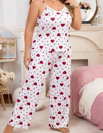Compleu pijamale Shein, mix culori