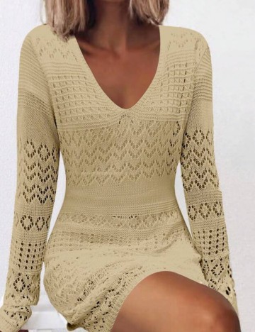 Rochie mini Shein, bej