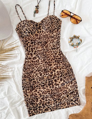Rochie mini Shein, mix culori