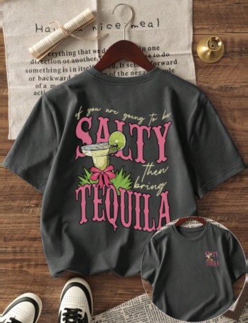 Tricou Shein, gri