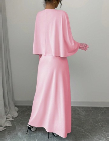 Rochie maxi Shein, roz