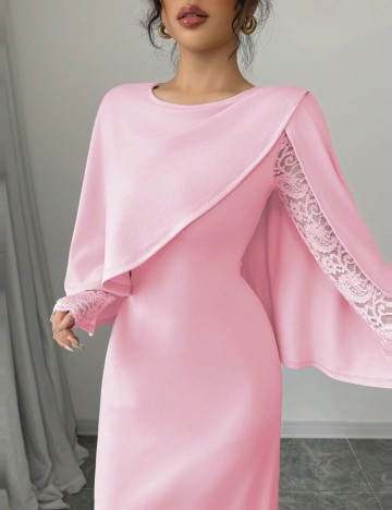Rochie maxi Shein, roz