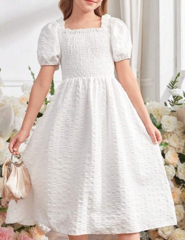 Rochie Shein, alb