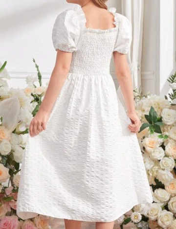 Rochie Shein, alb
