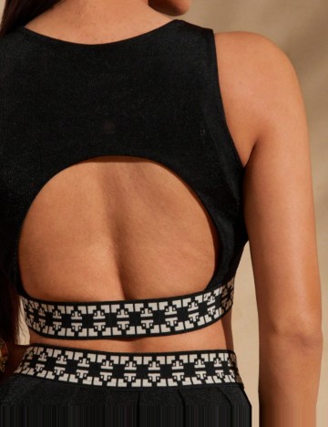 Top Shein, negru