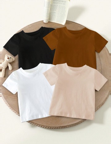 Set Tricouri Shein, mix culori