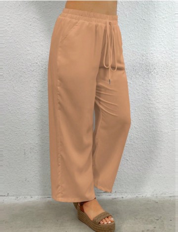 Pantaloni Shein Curve+, bej