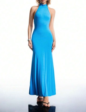 Rochie maxi Shein, albastru
