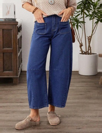 Jeans Shein, albastru