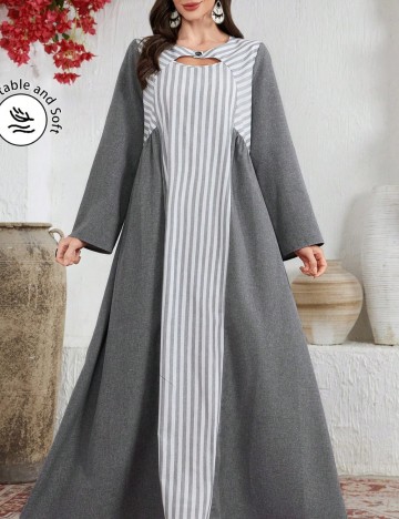 Rochie maxi Shein, gri