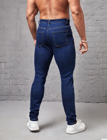 Jeans Shein, albastru