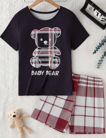 Compleu pijamale Shein, mix culori