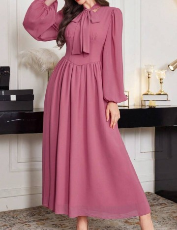 Rochie maxi Shein, roz