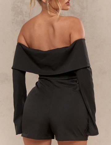 Salopetă scurtă Missguided, negru
