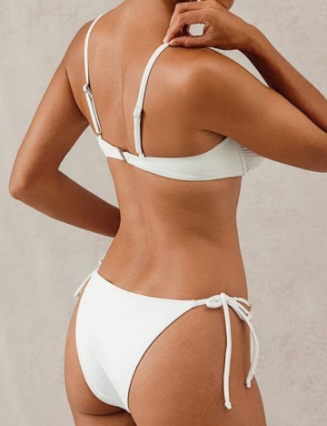 Costum de baie Shein, alb