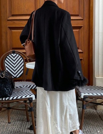 Sacou DAZY by Shein, negru