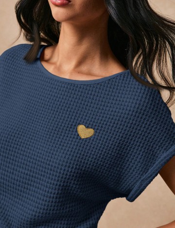 Tricou Shein, albastru