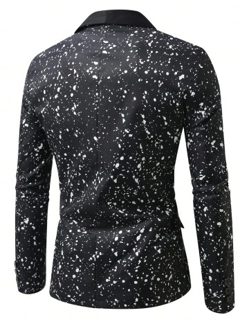 Sacou MANFINITY by Shein, negru