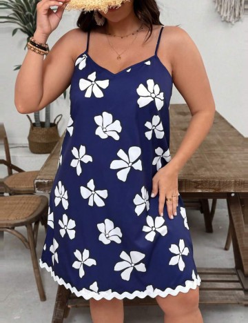 Rochie mini Shein Curve+, mix culori