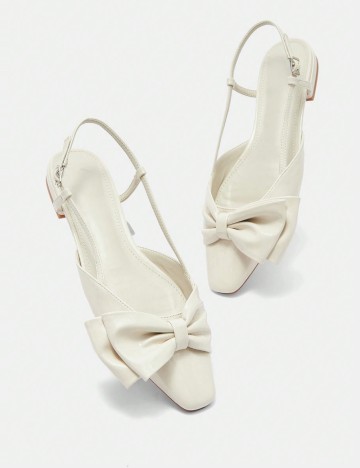 Pantofi Shein, crem