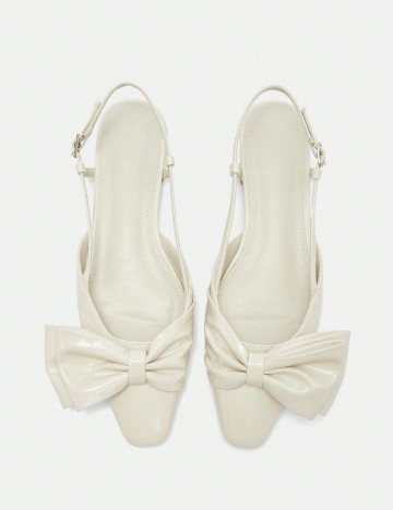 Pantofi Shein, crem