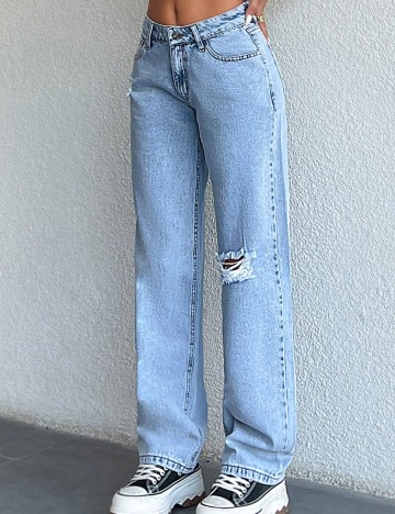 Jeans Shein, albastru