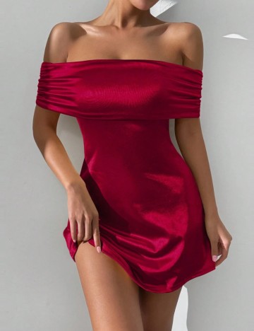 Rochie mini Shein, vișiniu