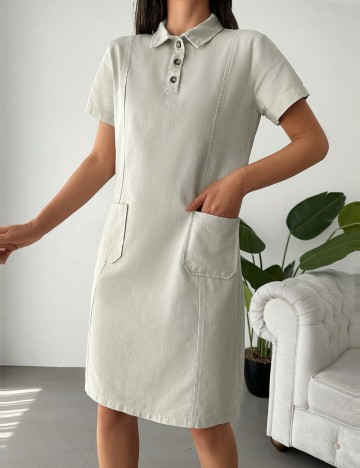 Rochie mini Shein, bej