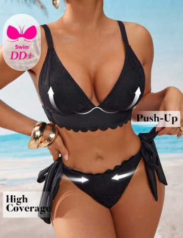 Costum de baie Shein, negru