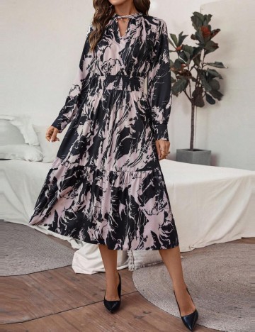 Rochie midi Shein, mix culori