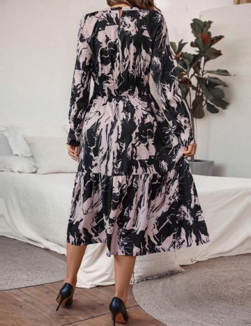 Rochie midi Shein, mix culori