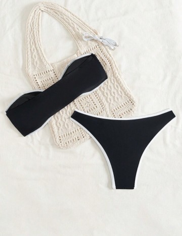 Costum de baie Shein, negru