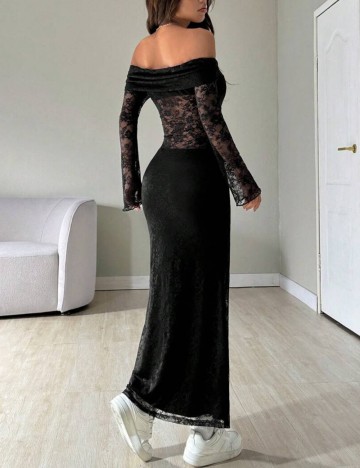 Rochie maxi Shein, negru