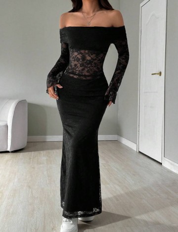 Rochie maxi Shein, negru