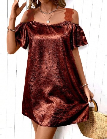 Rochie mini Shein, vișiniu