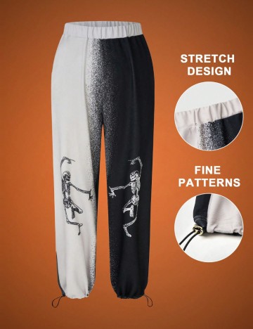 Pantaloni Shein Curve+, mix culori