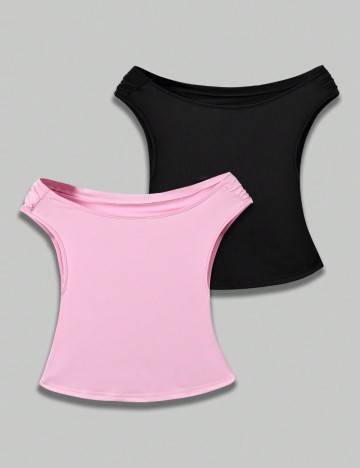 Set topuri Shein, mix culori
