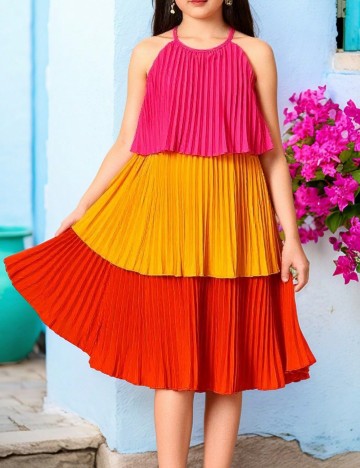 Rochie Shein, mix culori