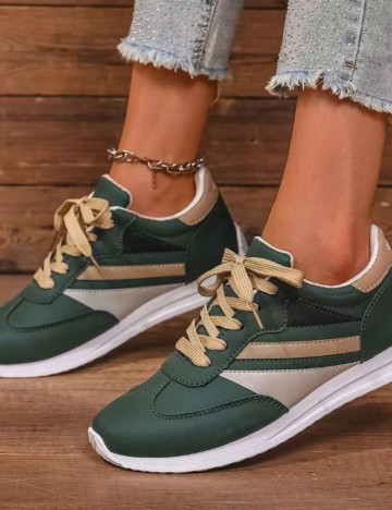Pantofi Sport Shein, verde