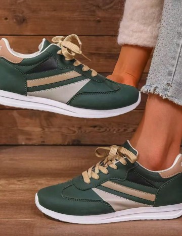 Pantofi Sport Shein, verde