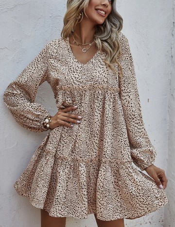 Rochie mini Shein, bej