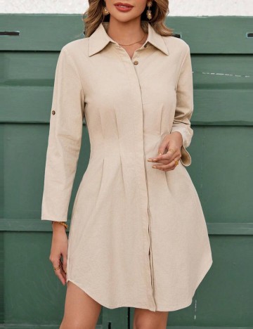 Rochie mini Shein, bej