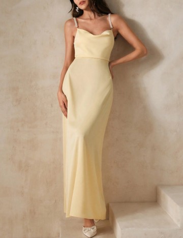 Rochie maxi Shein, galben