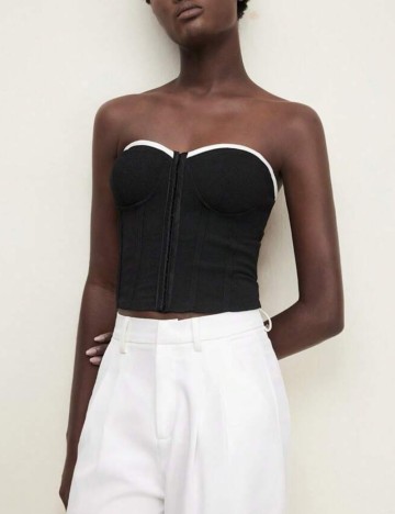 Top Shein, negru