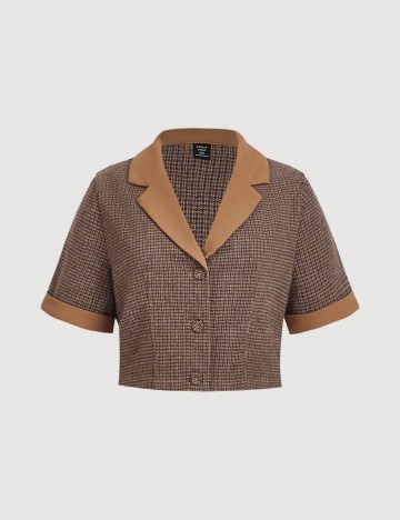 Top Shein Curve+, maro