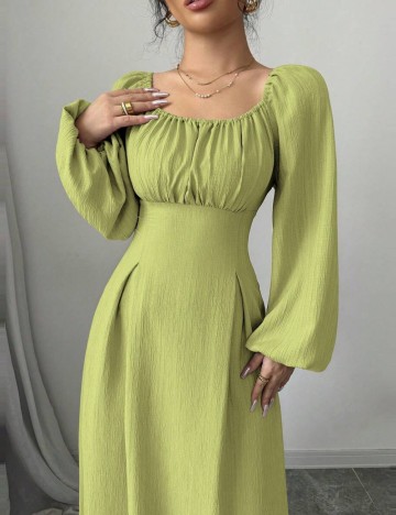 Rochie maxi Shein, verde