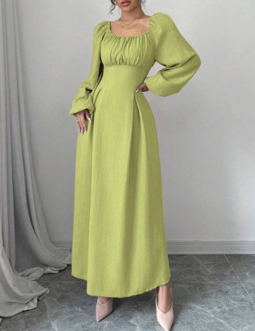 Rochie maxi Shein, verde